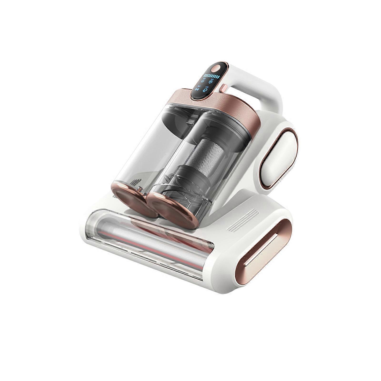 Multifuntional Dust Cleaning Device Handheld Vacuum Household Dust Controller ABS Texture Suitable for Home Purification  White