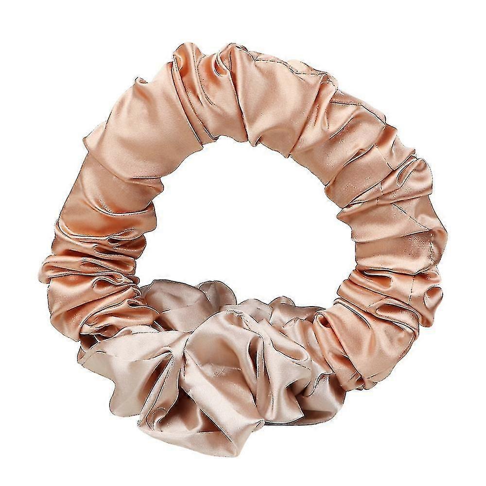 Heatless Curl Scrunchie Spací vlasová kravata Satin Elastic Bun Doplňky Vlasová kulma