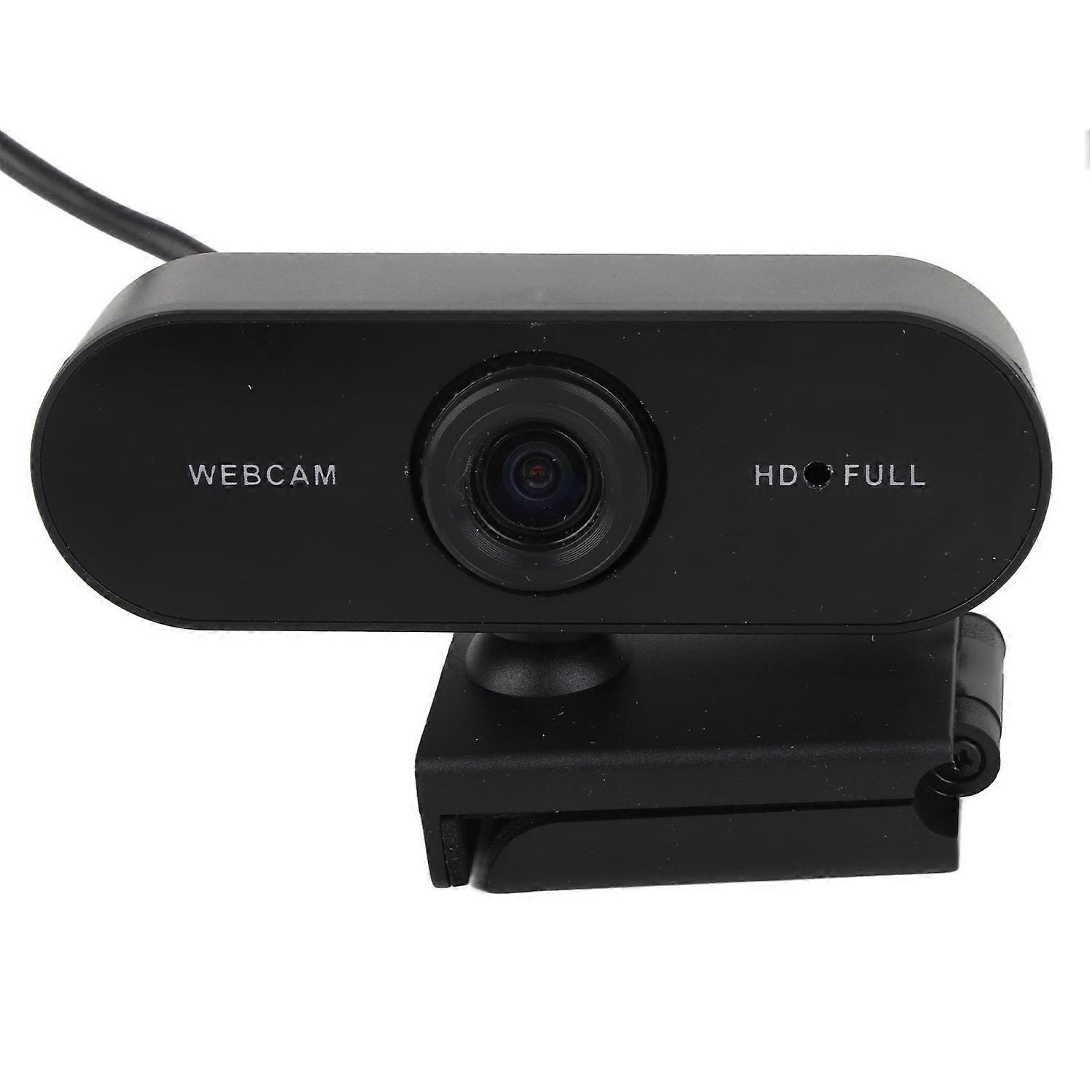 Computer Camera with Microphone 1080P Clear Video Picture Voice Interactive Web Camera for Video Rec