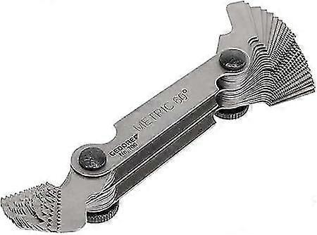 Thread Gauge, 52 Sheets, For Metric And Whitworth Threads