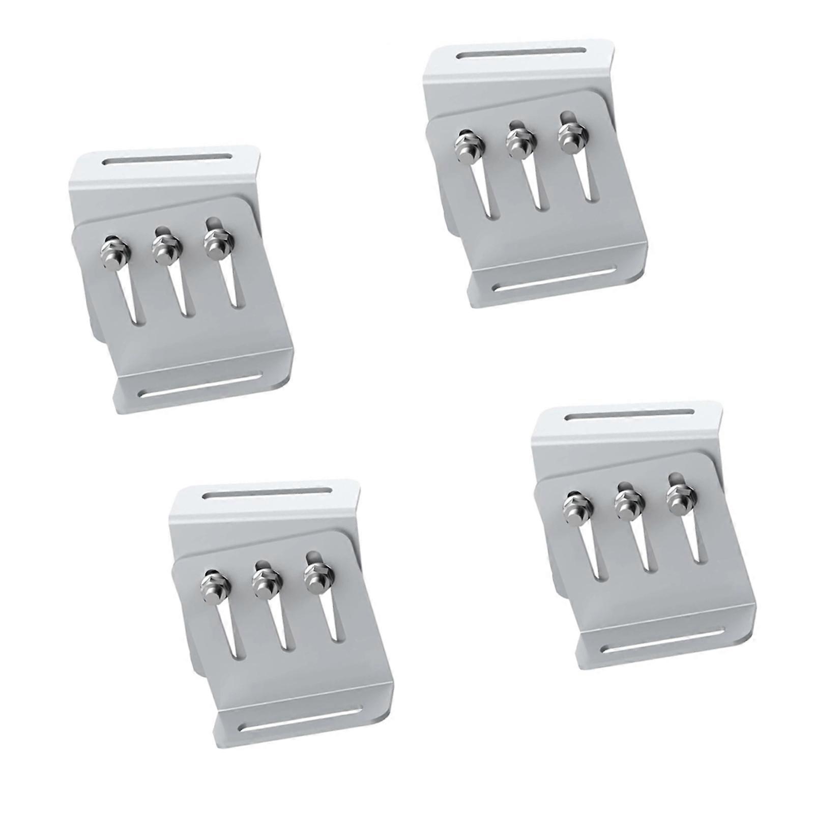 Adjustable Solars Panel Mounting For Sunlight Capture Light weight Aluminum Alloys Frame Simplified Installation Process Multicolor