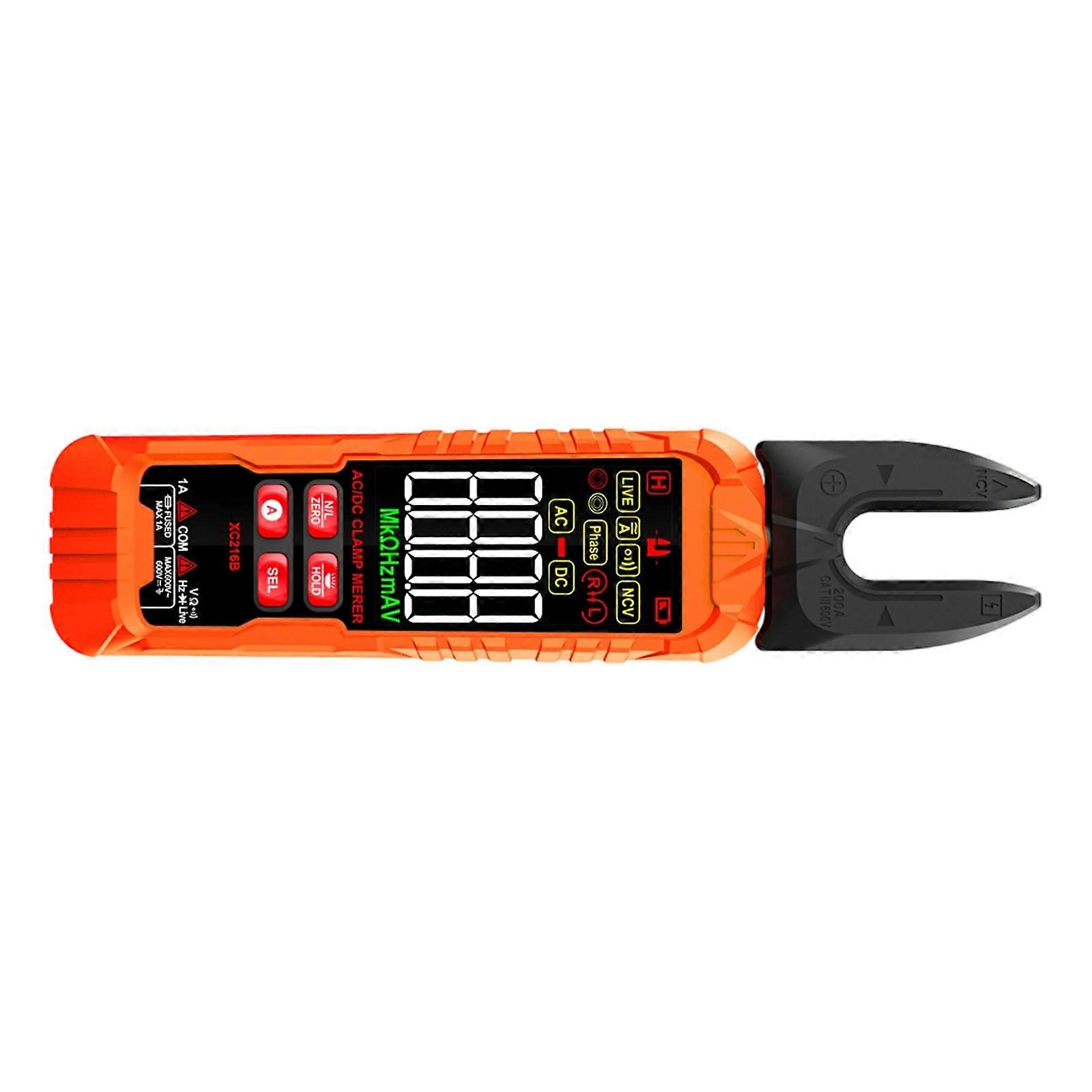Portable Digital Multimeter High Safety Electrical Measurement Tool for Precise AC Measurements In Harsh Environment Multicolor