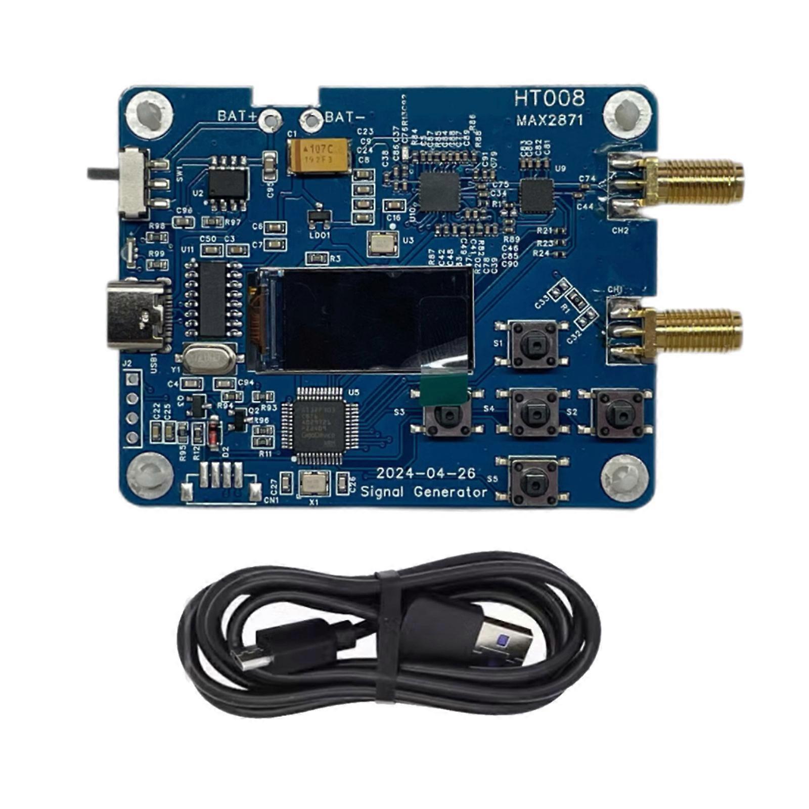 Quality Signals Transmitter HT008 RF Source Module for DIY Circuit Boards Compatible for Various Computer Connection Multicolor