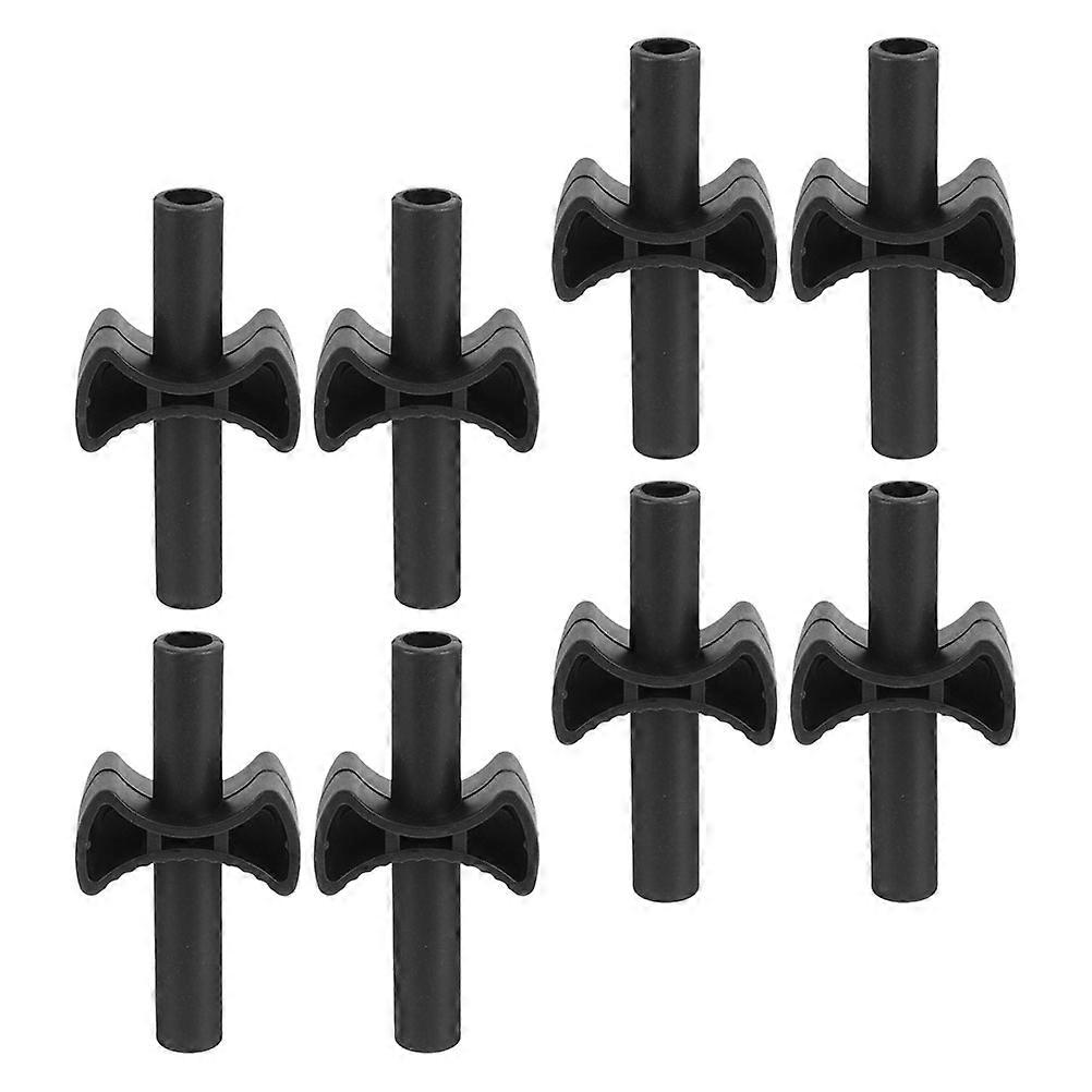 Trampoline Parts Replacement 8Pcs Plastic Enclosure Pole Gap Spacers for Safety