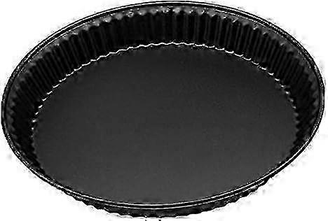 Professional Heavy Carbon Steel Tart Pan With Non-Stick Coating, Removable Bottom For Easy Cleaning And Perfect Crust, Versatile Baking Tool For