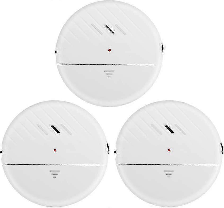 Glass Break Alarm 125dB Window Vibration Detector Sensor Alarm 3 Pack Ultra-Slim Anti-Theft Alarm for Door and Window with Ajustment Sensitivity