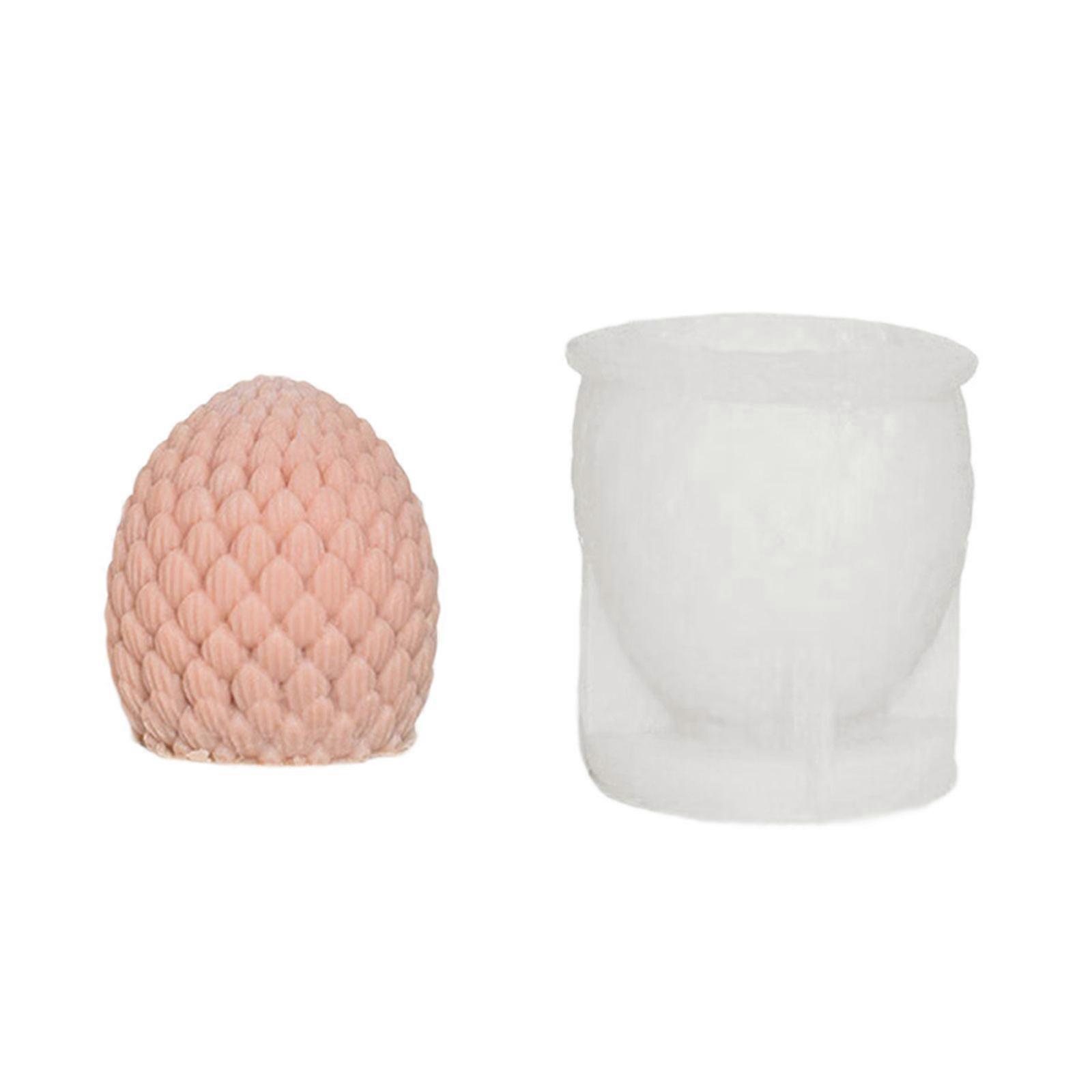 תבניות סיליקון תלת-ממדיות מאצטרובלים, תבניות נרות, תבניות שרף אפוקסי, תבניות פלסטר, תבניות קישוט בעבודת יד להכנת נרות, צבעים רבים