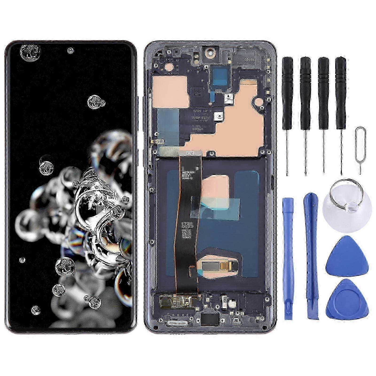 6.67 inch OLED LCD Screen Digitizer Full Assembly with Frame