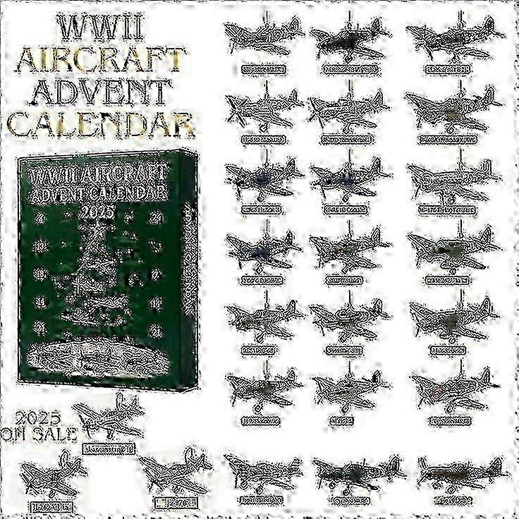 2025 Christmas Advent Calendar Decoration, a Full Style Acrylic 2D Design