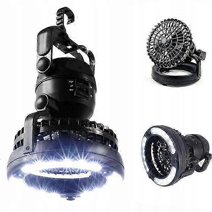 Flashlight Camping Lamp With Fan