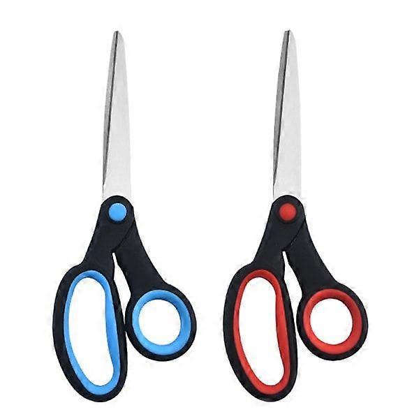 #2 pcs left handed scissors for paper making sewing sharp fabric scissors#