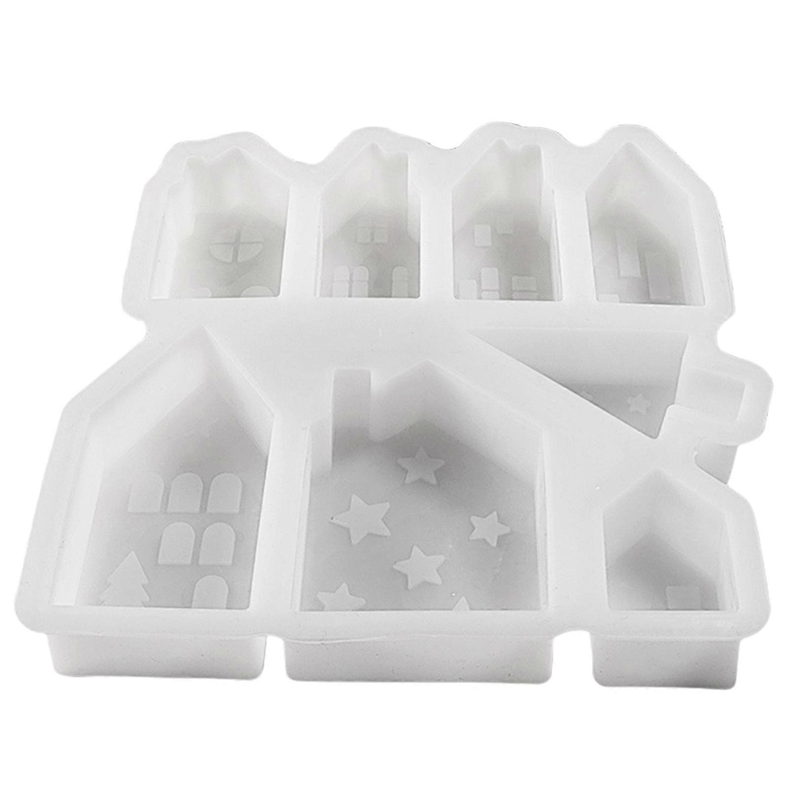Miniature House Decorations Creating Mold Decorative Drawer House Shape Silicone Mold for Creative DIY Craft Enthusiasts Multicolor