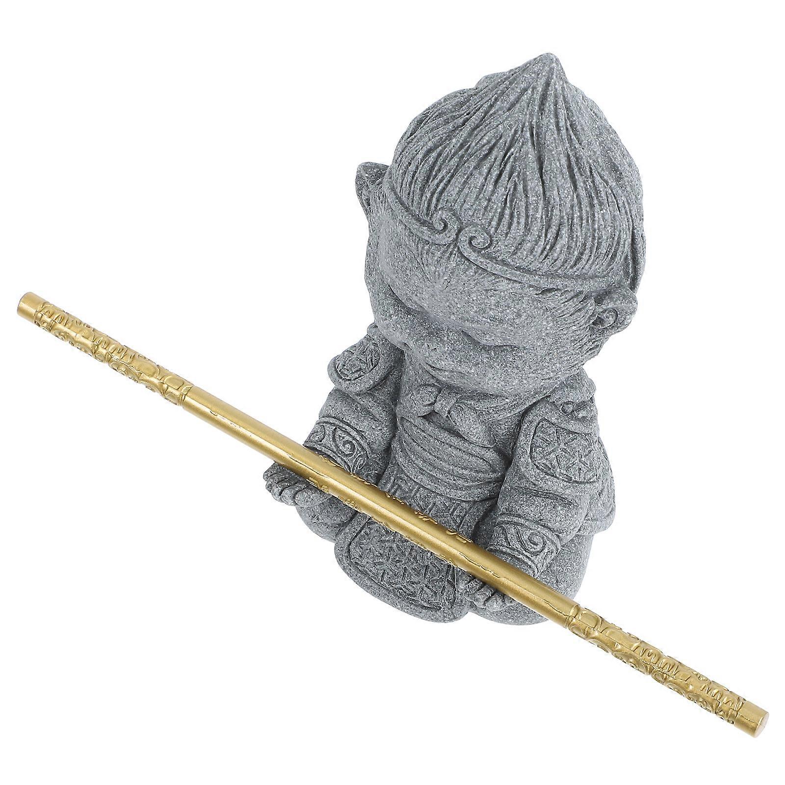 King Statue for Decoration Stone Material Indoor Decor