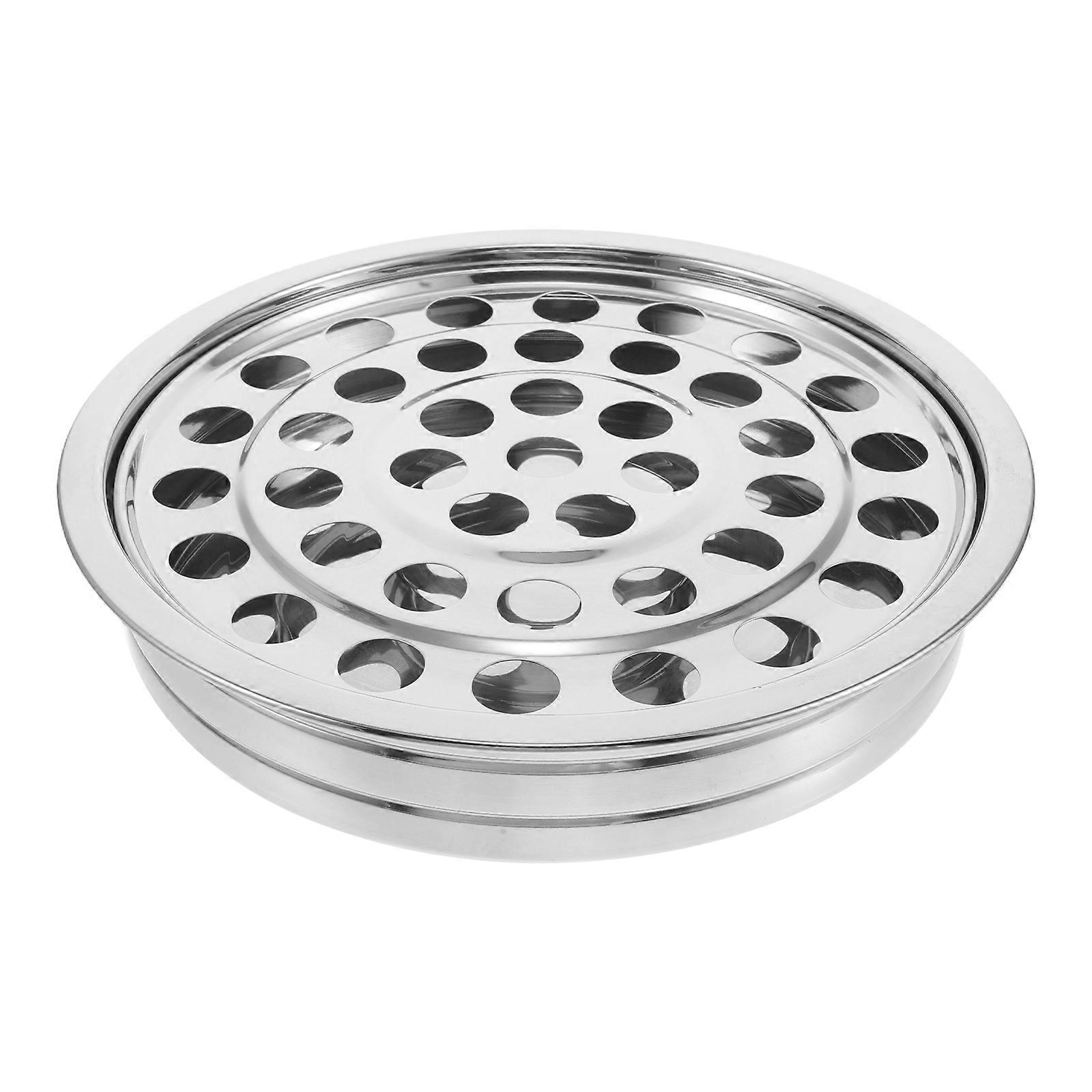 Stackable Communion Tray Stainless Steel for Serving 40 Hole Bread Serving Platter