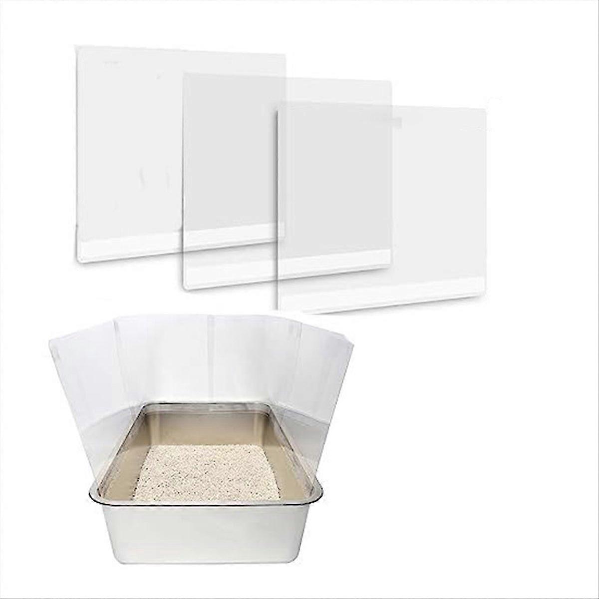 Cat Litter Box Pee , High Sided Litter Box Splash Guard