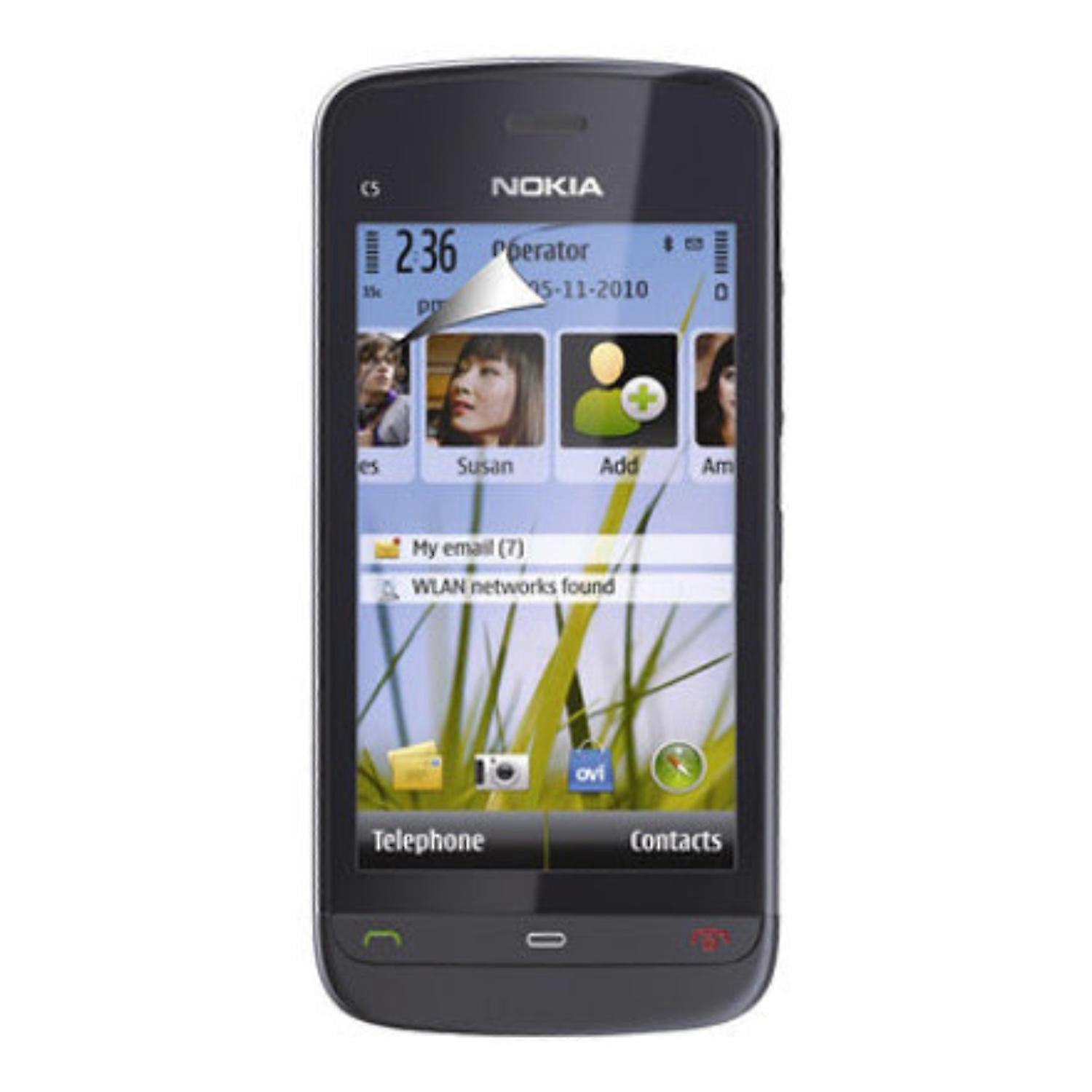 Nokia C5-06 Hydrogel Screen Protector (pack Of 2) (copy)