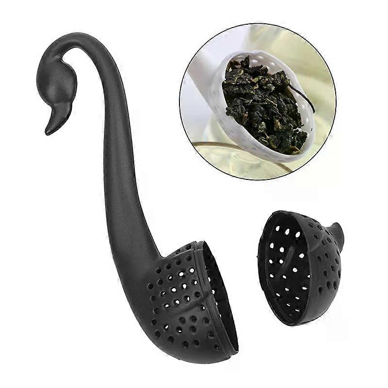 1pc Creative Swan Tea Infuser Environmentally Friendly Plastic Elegant Swan Tea Strainers Teaware Tea Infuser Kitchen Tools