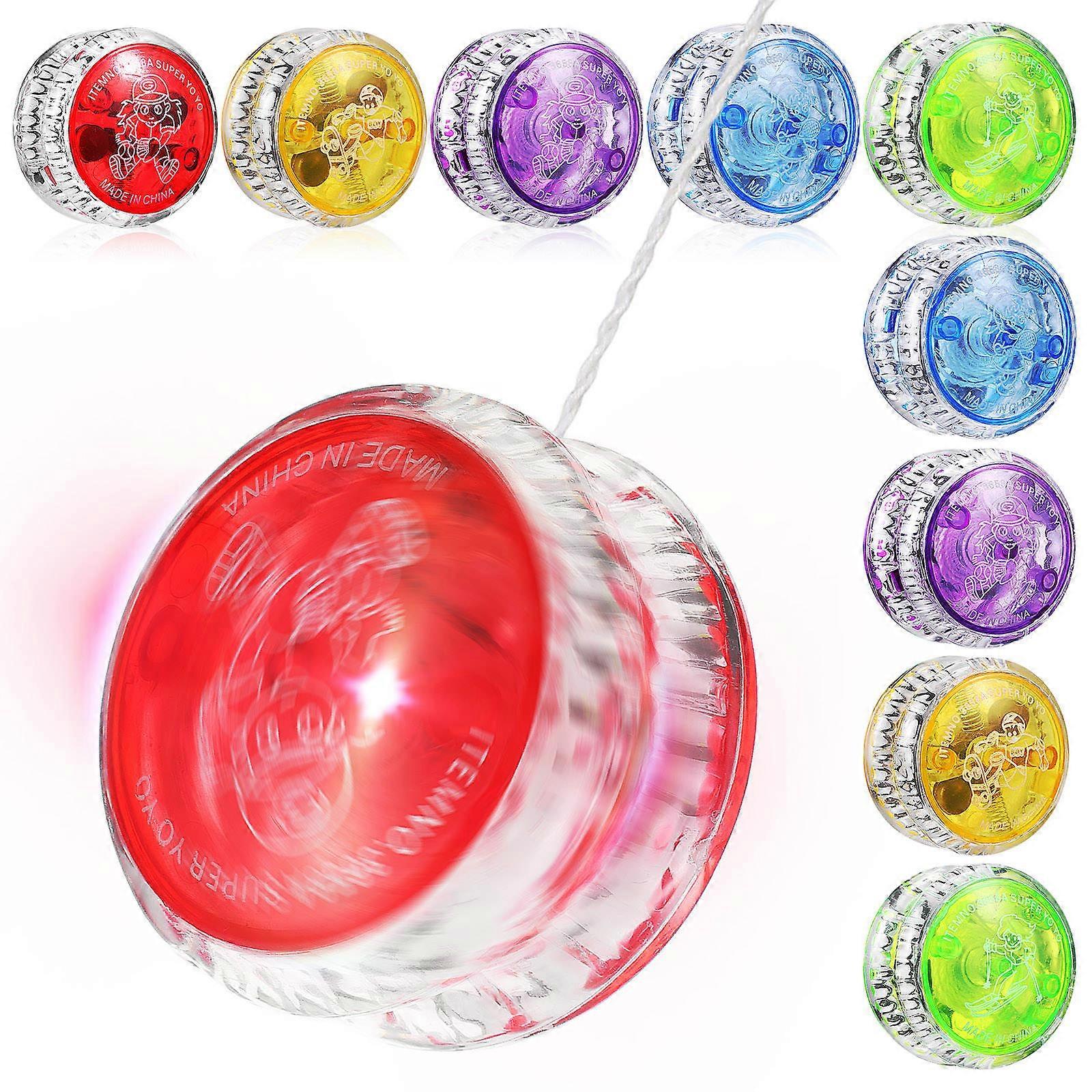 Assorted Color Plastic Yo Yo Balls for Kids Playing 30Pcs Small Set