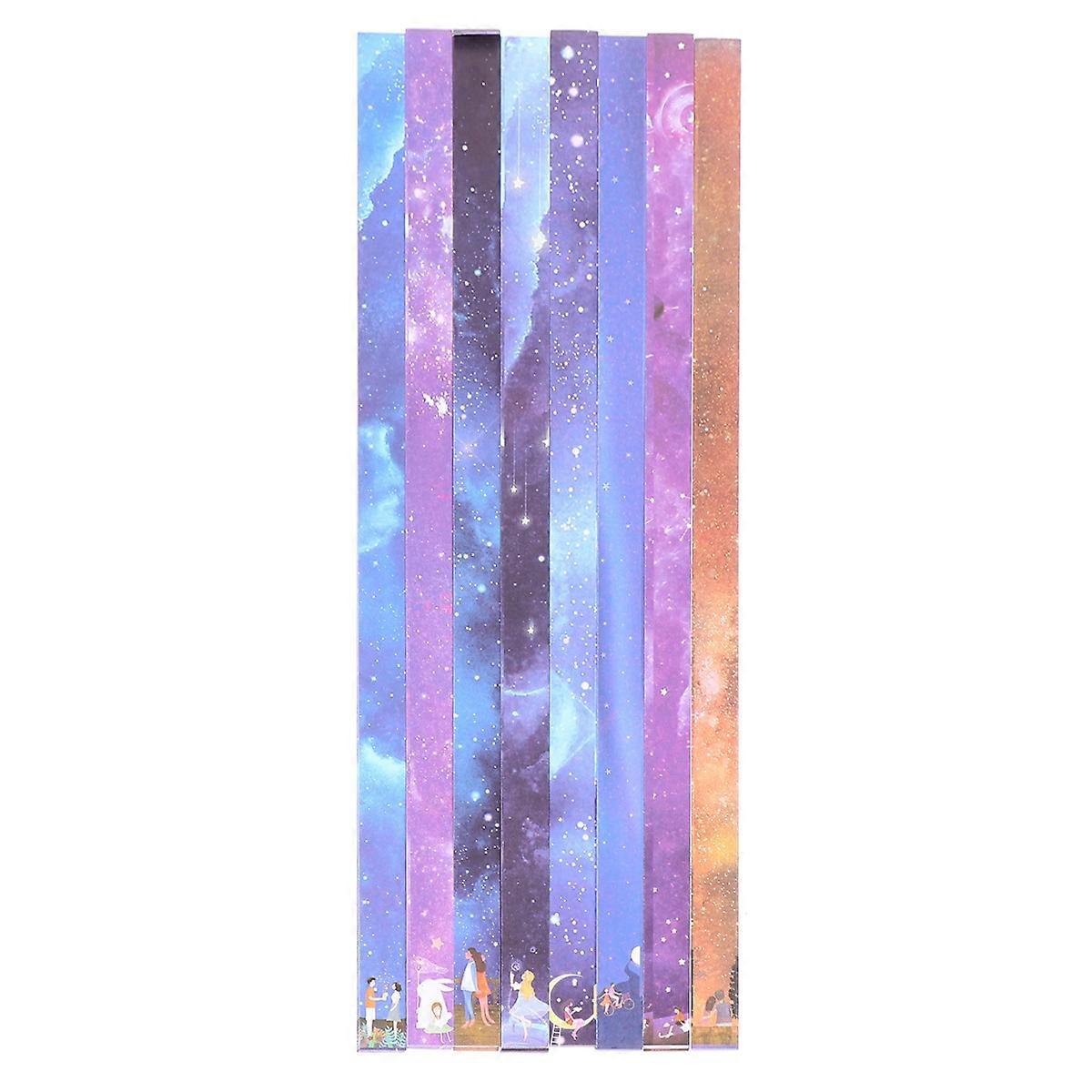 Star Making Paper Sheets for 4080Pcs Glitter Folding Craft