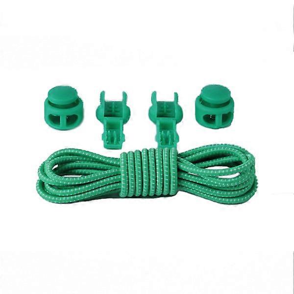 Elastic Shoelaces - Including Drawstring (Length: 100cm) Green