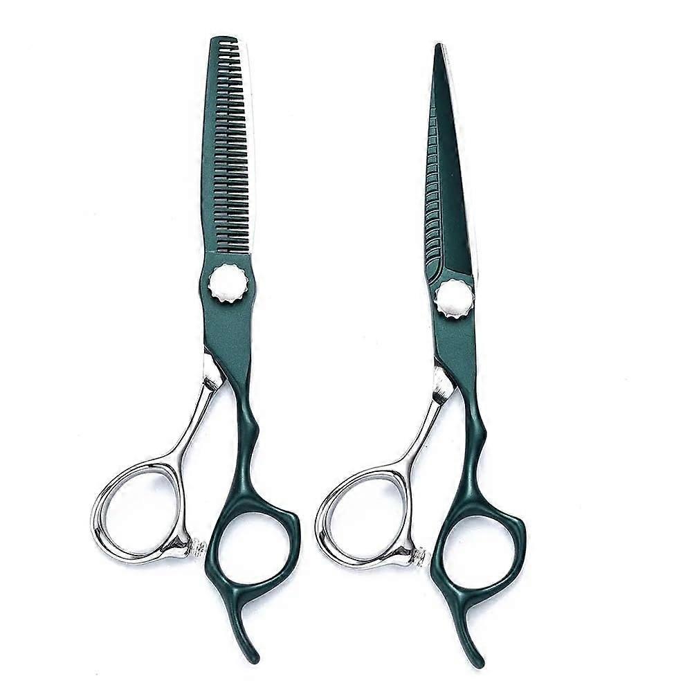 6 Inch Professional Hair Cutting Scissors with Ergonomic Comfort Grip and Precision Sharp Blades