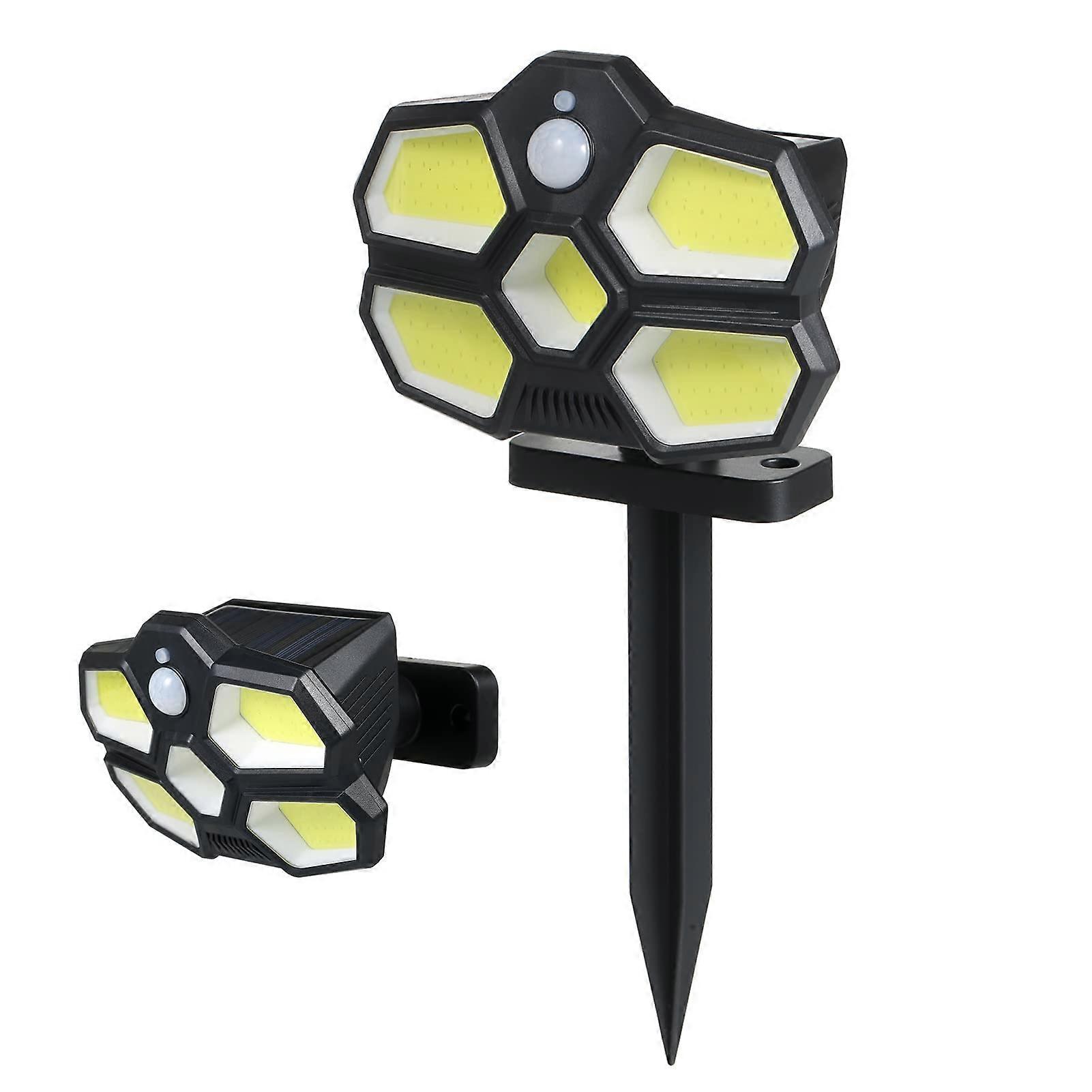 Solar Motion Sensor Light with 3 Modes, IP65 Waterproof Outdoor Solar Security Light for Garden Wall