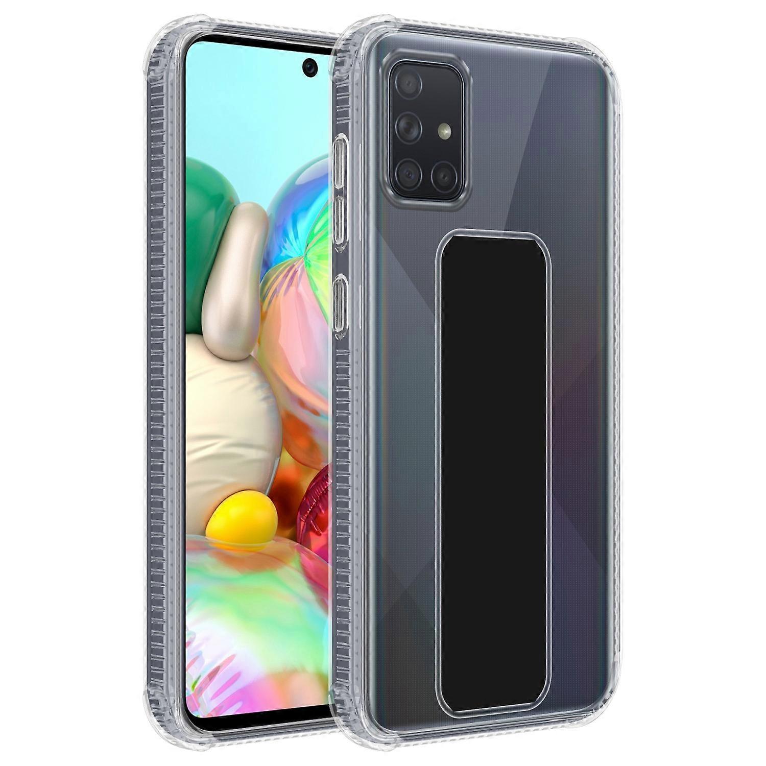 TPU Protective Case Samsung Galaxy A51 4G / M40s Case - with Holder and Stand Function