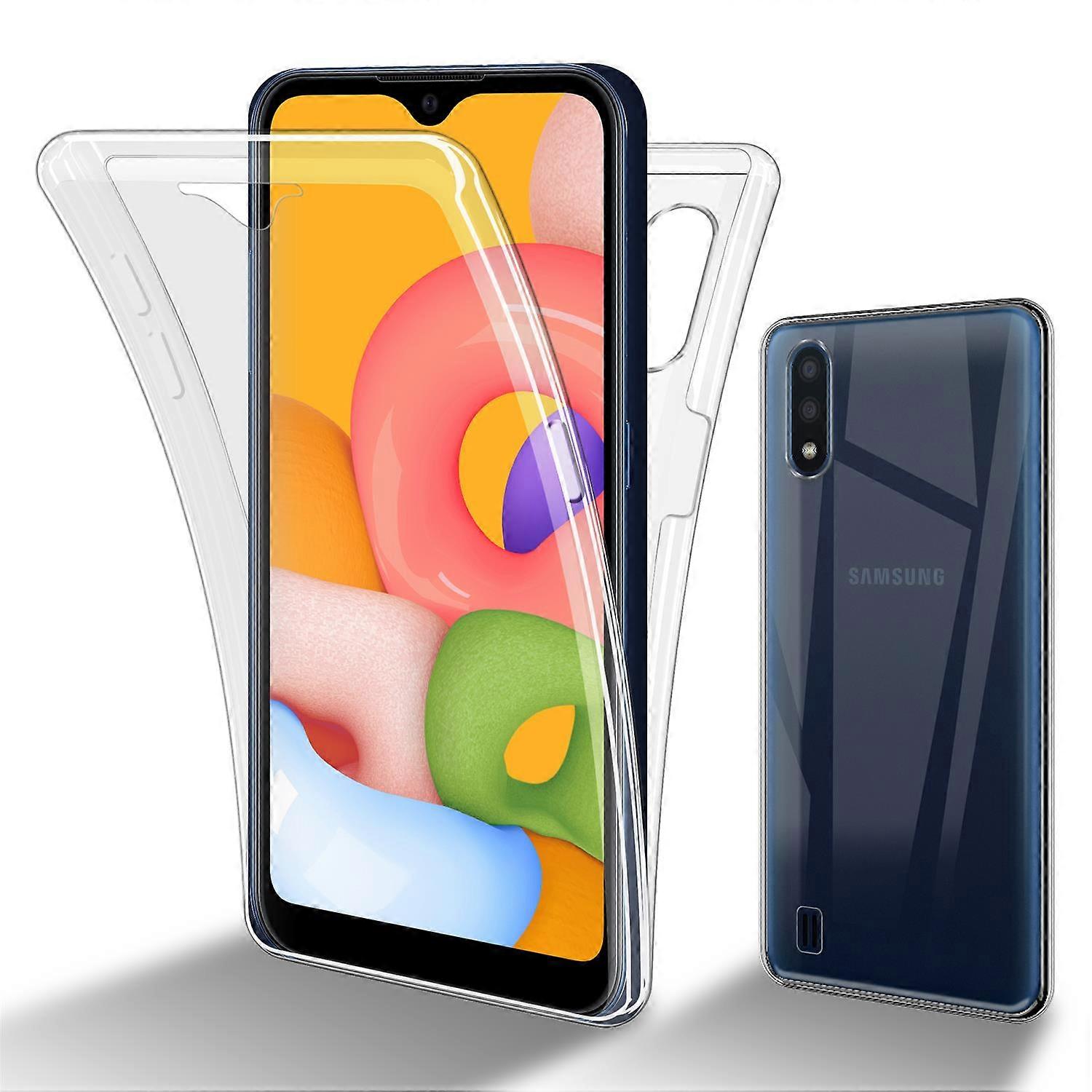 Capa Protetora Samsung Galaxy A01 - Capa Completa TPU