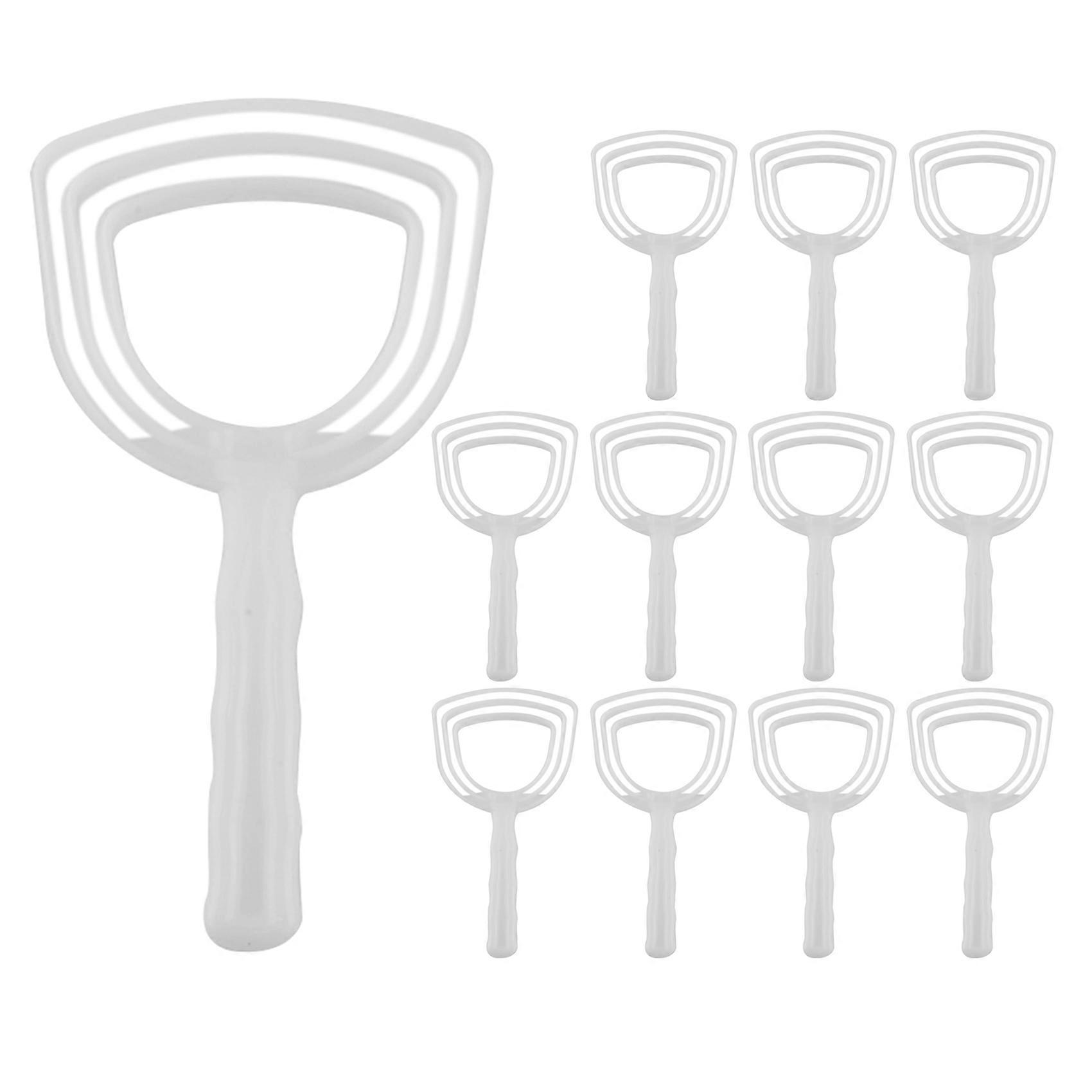 3X Meat Scraper Bone Dust Scraper Bone Scraper White Poly Scraper Bone Dust Remover Square Bone Dust Scraper