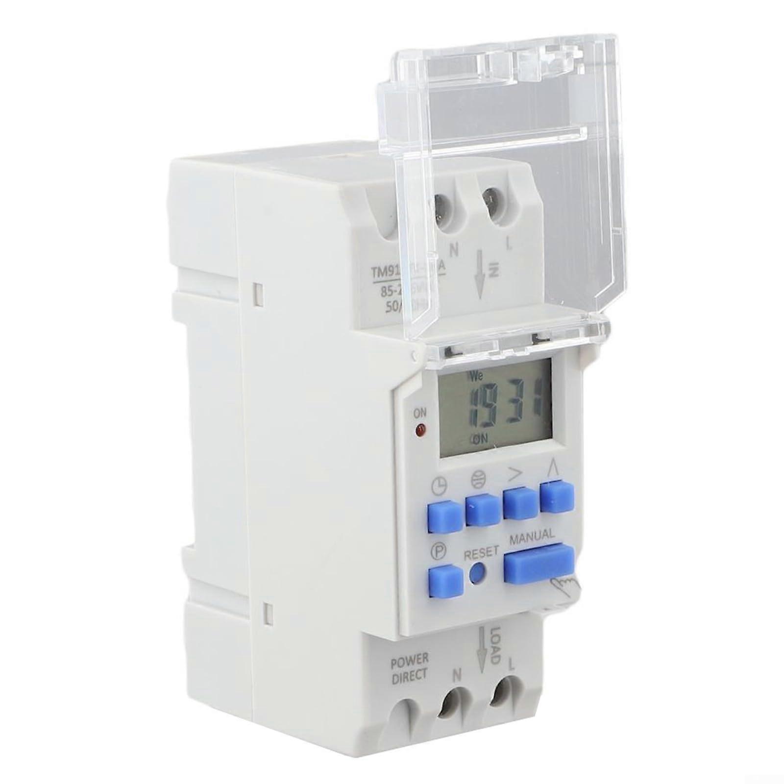 Astronomical Timer with Automatic Sunrise Sunset Adjustment, 3200W Digital Light Timer Switch
