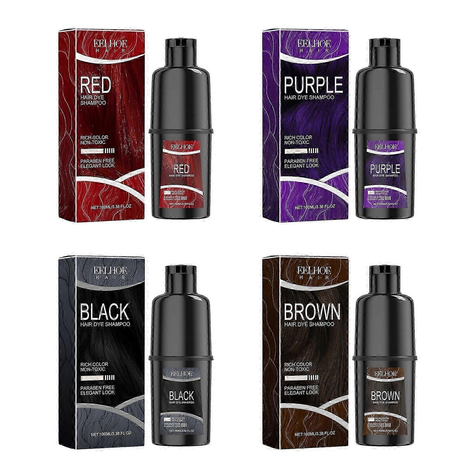 Herbal Hair Dye Shampoo - Nourishing