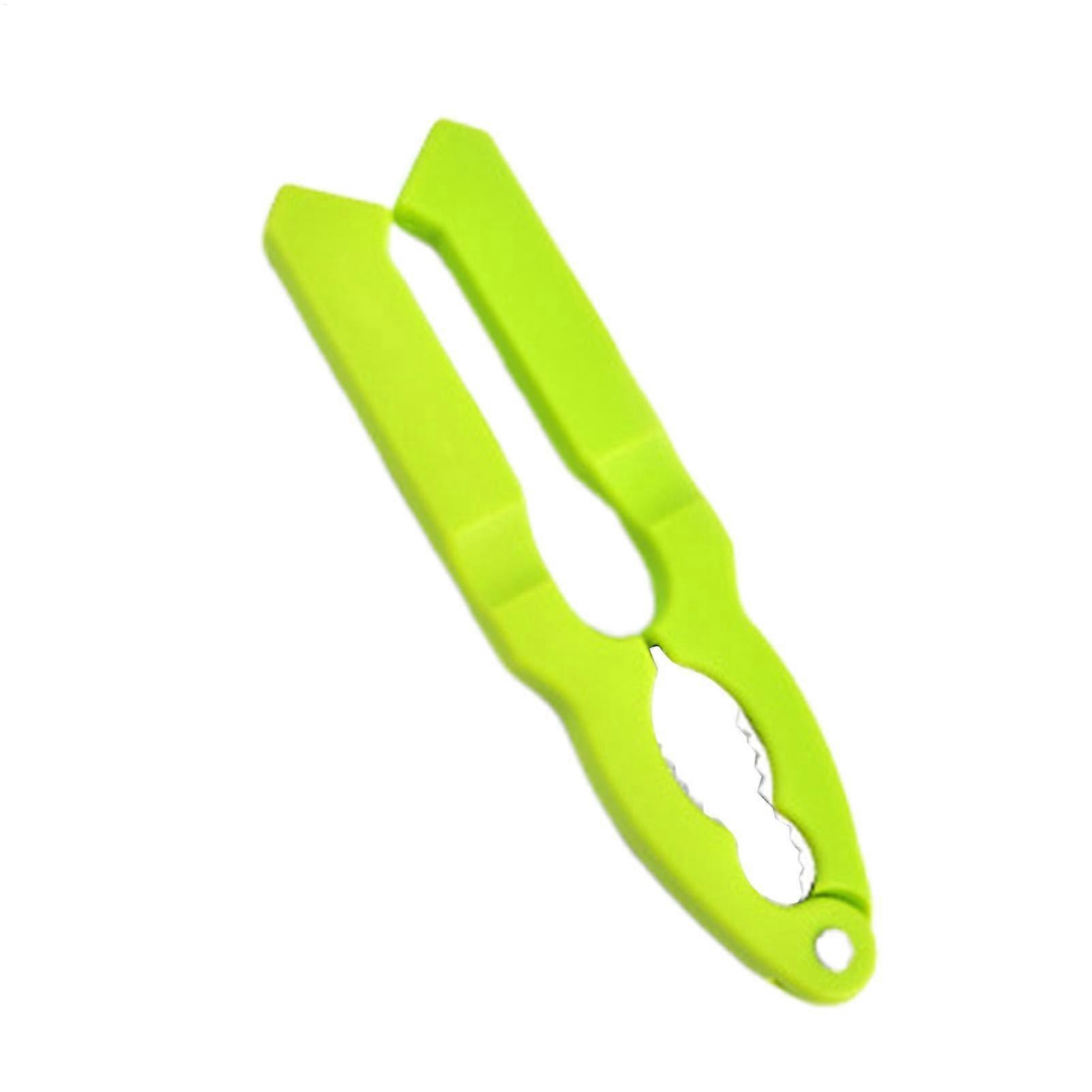 Heavy Duty Nut Cracker Tool with Ergonomic NonSlip Grip for Walnut and Seafood Shelling Green