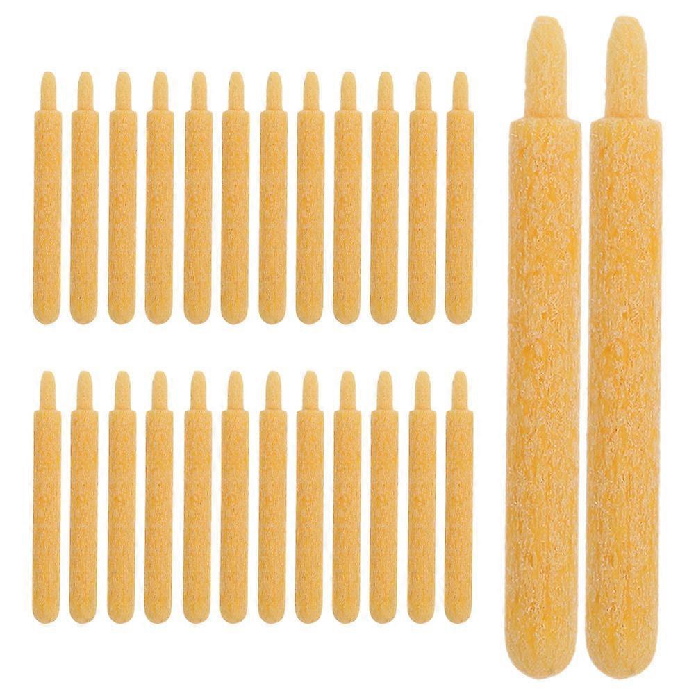 Yellow Paint Marker Nibs for Replacement 90Pcs Polyester Material