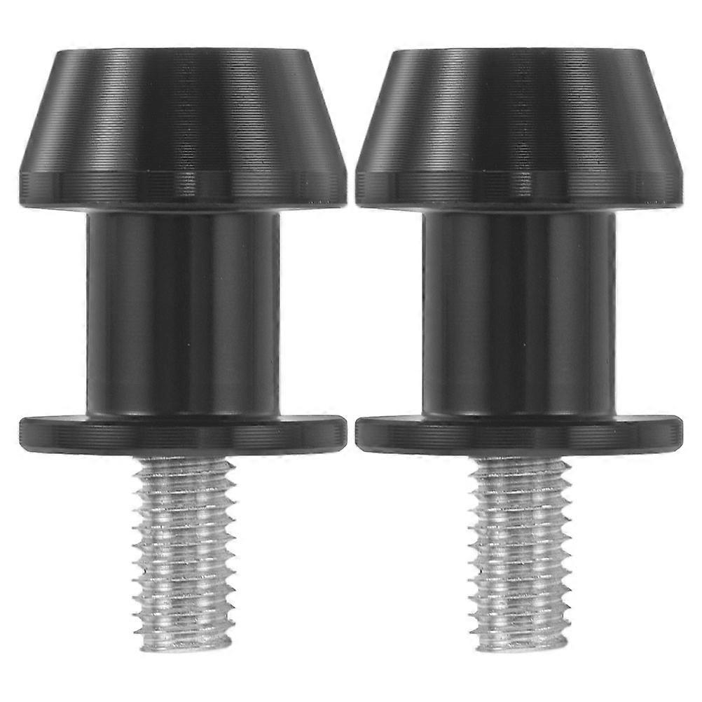 Replacement Motorcycle Swing Arm Stand Screw for Secure Fit 2Pcs Black