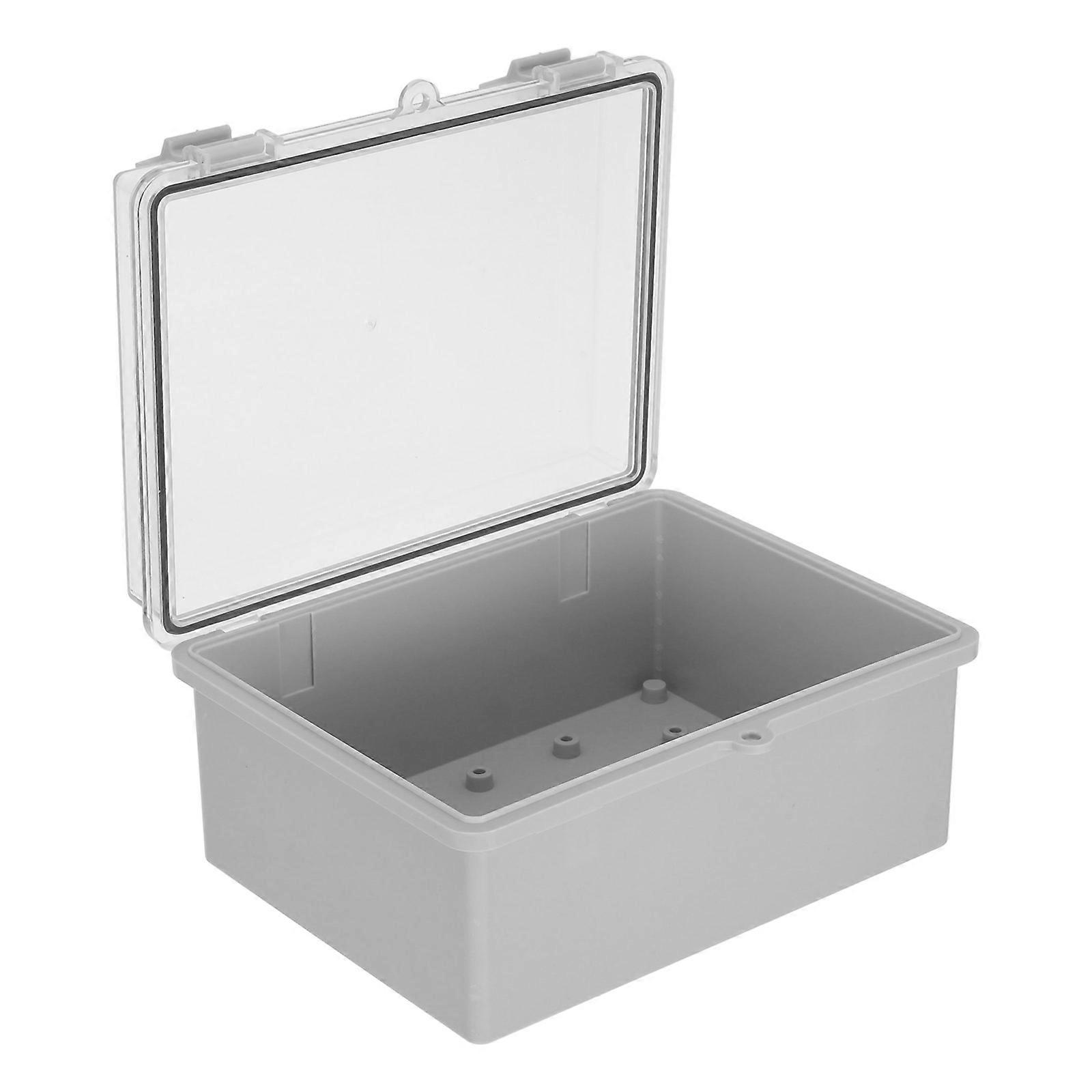 Electric Power Waterproof Electrical Junction Box for Outdoor Use with Hinged Shell