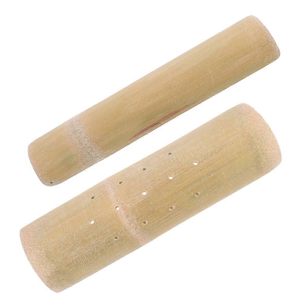 Cervical Pillows Bamboo Pillows for Neck Support 2Pcs Practical Set