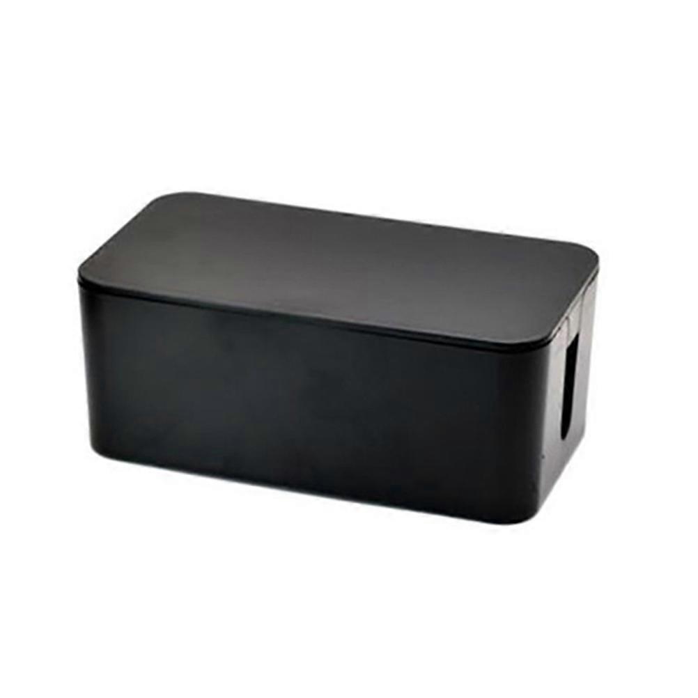 Power Cord Storage Box For Desk Organization Ideal For General Users In Rectangular Shape 1Set