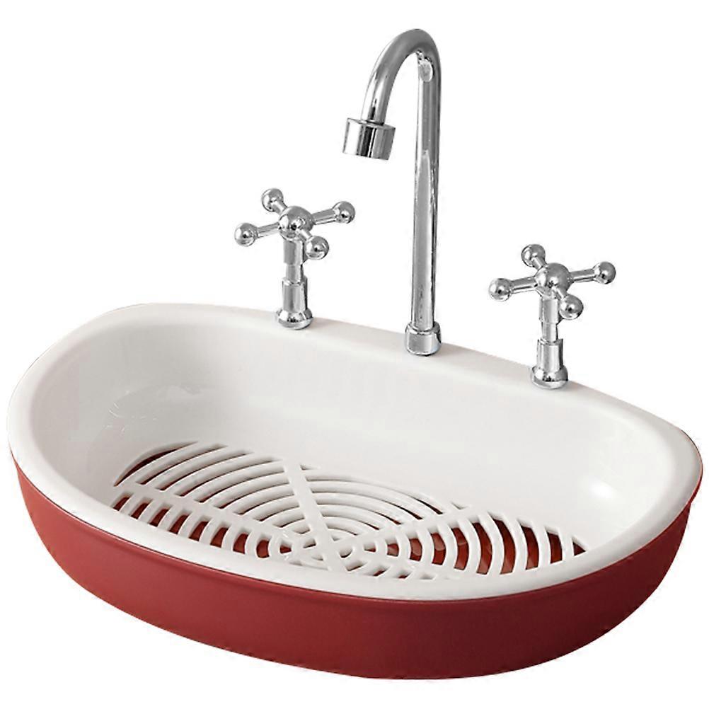 ABS Soap Case Suction Cup Soap Holder for Bathroom 1Pcs