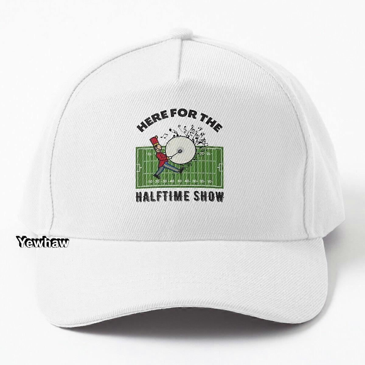 Here For The Halftime Show - School Marching Band Baseball Cap