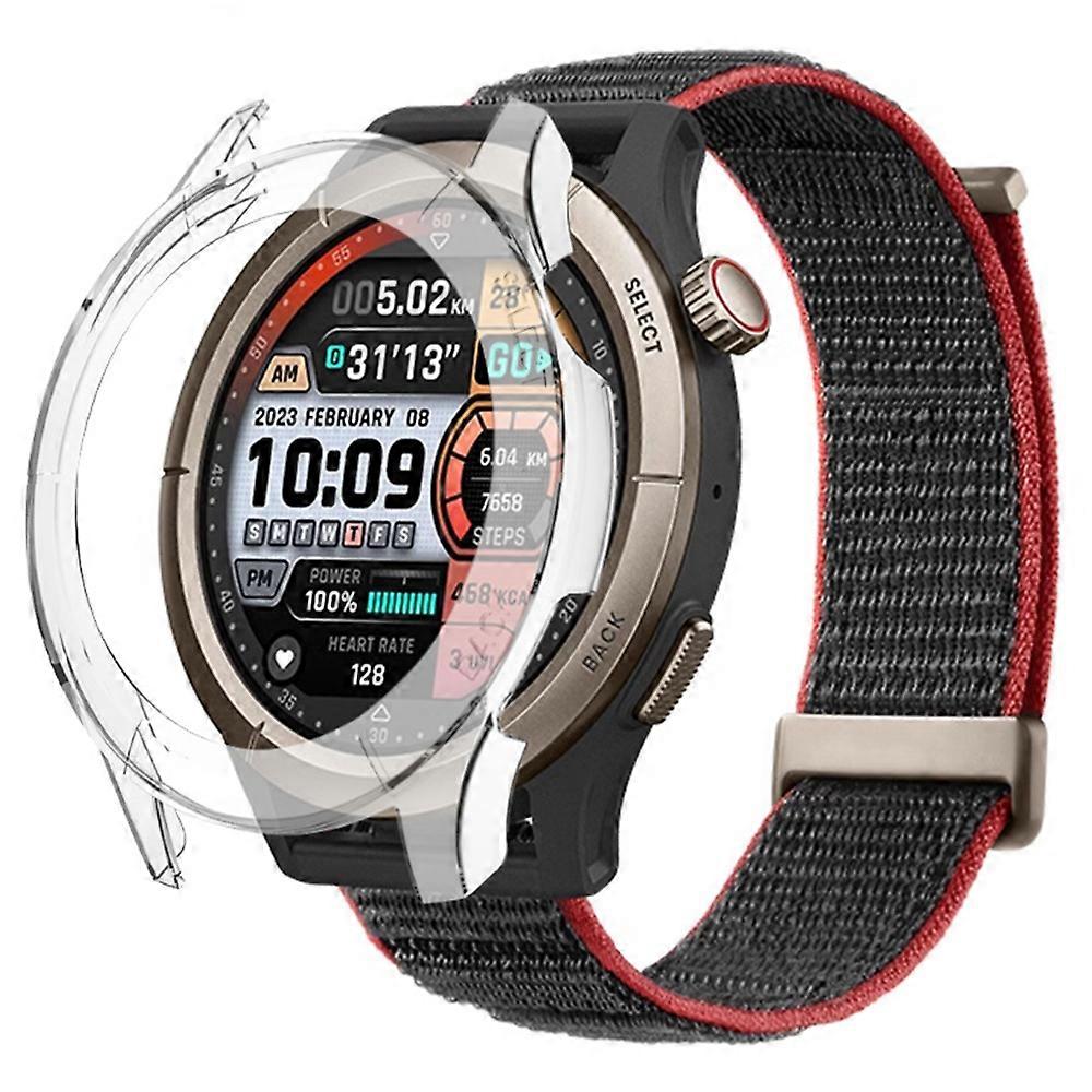 For Huami Amazfit Cheetah Pro Frame PC Cover Watch Protector