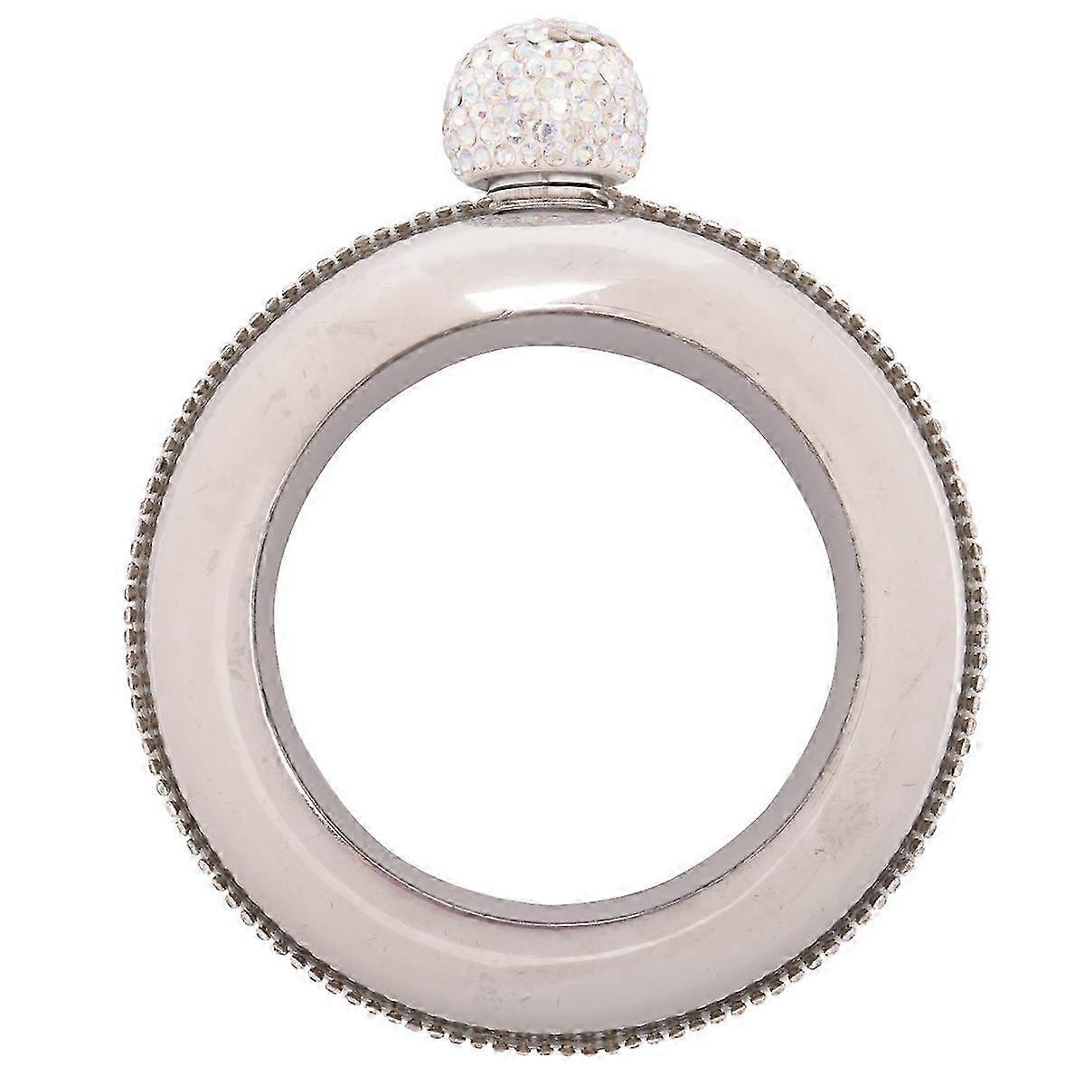 Stainless Steel Bracelet Flasks Portable Wine Bottle,Silver