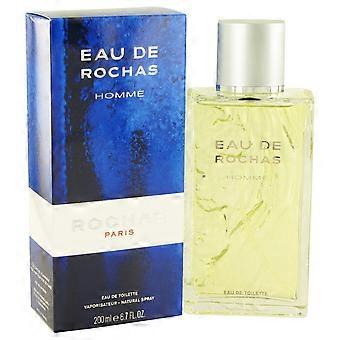  Eau De Rochas by Rochas - Eau De Toilette Spray 6.8 oz - Men 