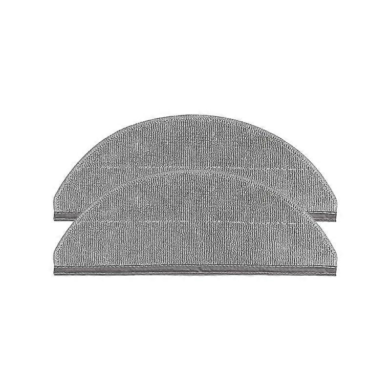 Mop Cloth Replacement Pads 2 Pack for Roborock Q10  Cleaning and Easy Installation