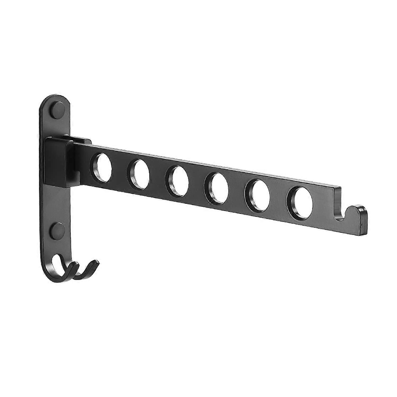 Wall Mounted Foldable Clothes Drying Rack Space Saving RustResistant for Indoor Outdoor Use