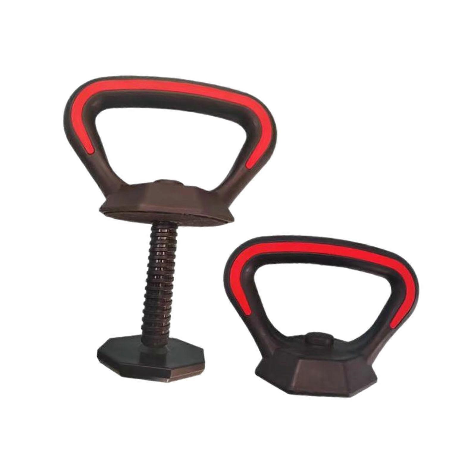 Adjustable Kettlebell Handle with AntiSlip Grip for Weightlifting and Home Gym Workouts