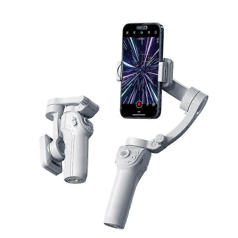 Smartphone Gimbal Stabilizer with ThreeAxis Stabilization and Object Tracking, Foldable for iPhone and Android