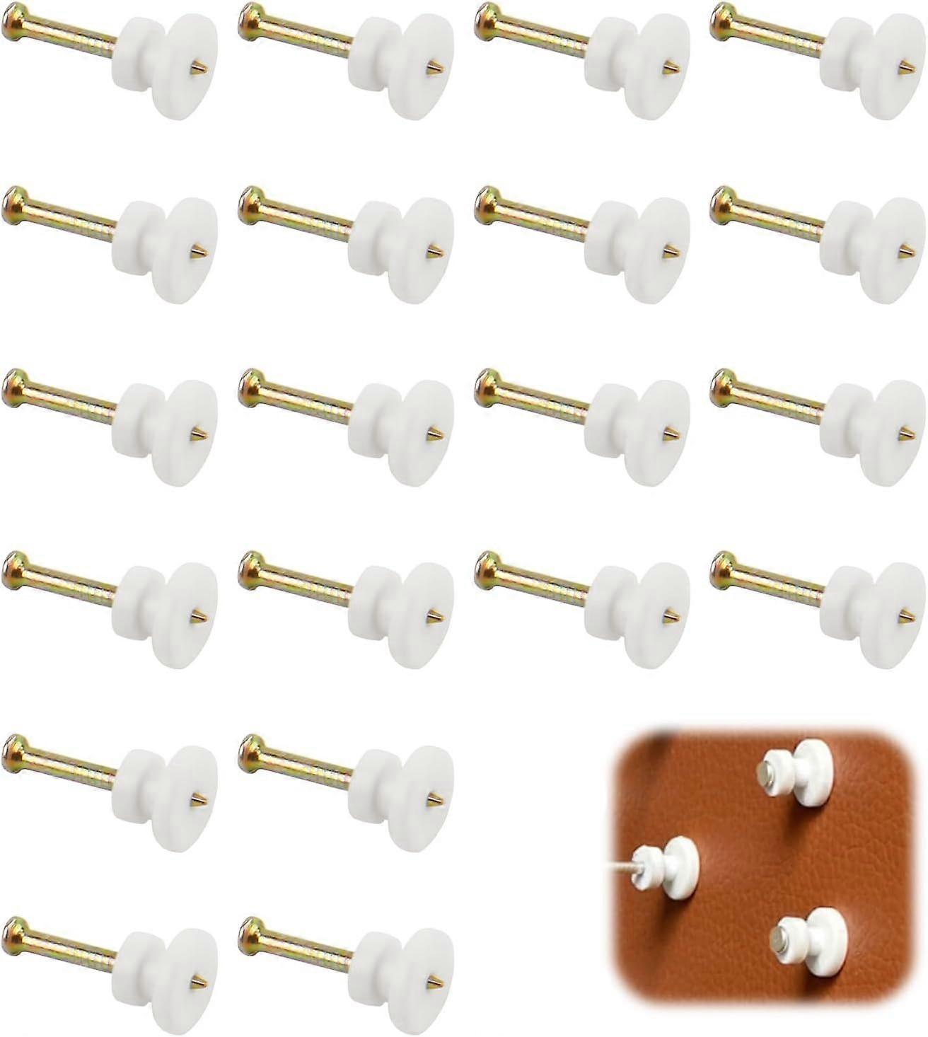 20-Pack Picture Frame Nails, Invisible Hooks