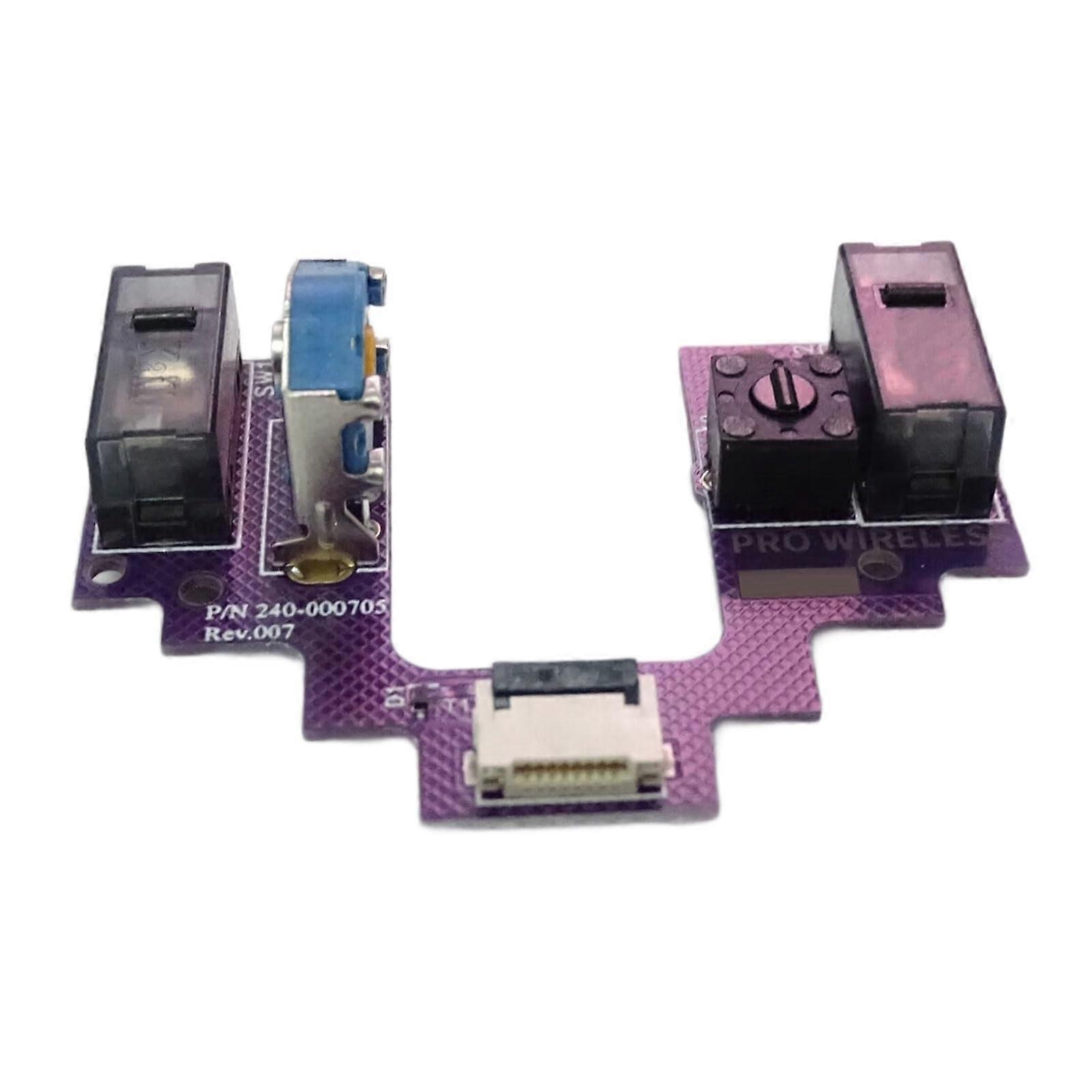 Gaming Mouse  Parts  Button PCB Board for G PRO Wireless with MicroSwitch, Dustproof Durable Design