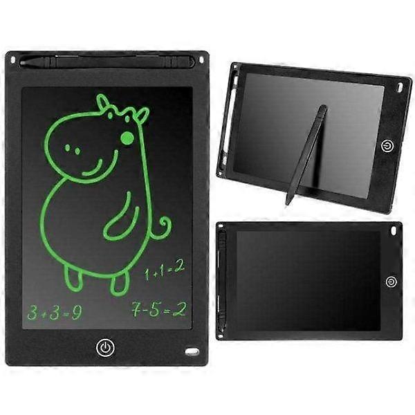 Digital Drawing Tablet for Kids - Practical LCD, 8.5\" Tablet + Pen Black