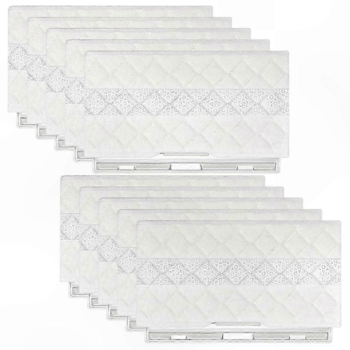 10 Pack Replacement Cleaning Pads for Multi-Function Floor Mops
